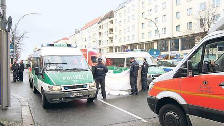 Gefahrenpunkt Frankfurter Allee: Am Freitag verletzte ein Laster einen Fußgänger tödlich.