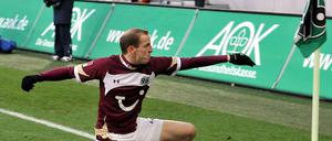 Lange verletzt und außer Form, heute der Matchwinner für Hannover: Jan Schlaudraff