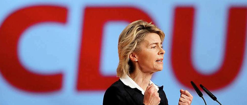 Zum Umdenken will Arbeitsministerin Ursula von der Leyen die CDU/CSU bewegen. Deutschland brauche mehr qualifizierte Zuwanderung.