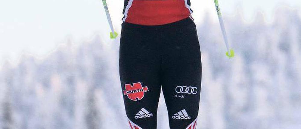 Klassisch erfolgreich. Nicole Fessel lief in Kuusamo auf den fünften Platz. Foto: dpa