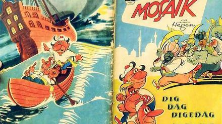 Klassiker. „Mosaik“ ist das älteste und auflagenstärkste deutsche Comic-Heft. Foto: dpa