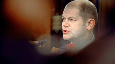 Olaf Scholz will Bürgermeister von Hamburg werden.