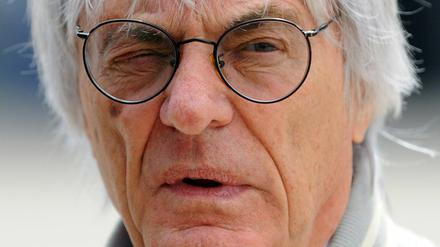 Bernie Ecclestone.
