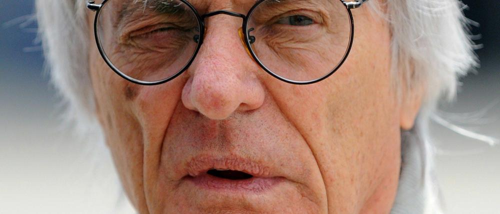 Bernie Ecclestone.