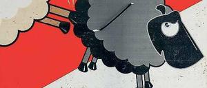 Provozierend. Mit diesem Plakat warb die SVP für ihr Vorhaben. Foto: AFP