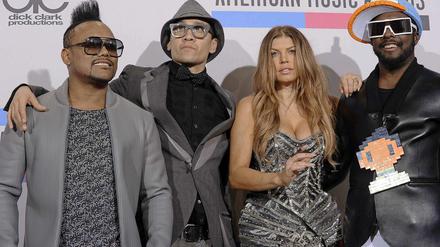 Die Black Eyed Peas bei den Music Awards im November 2010.