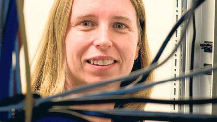 Netzwerkerin. Anja Feldmann von der Technischen Universität. 