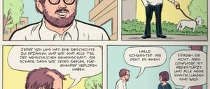 Liebenswertes Ekel: Am Montag erscheint Clowes' "Wilson" bei Eichborn auf Deutsch. 
