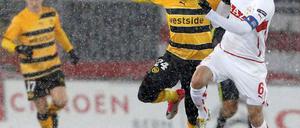 Grenzwertige Platzverhältnisse in Bern.