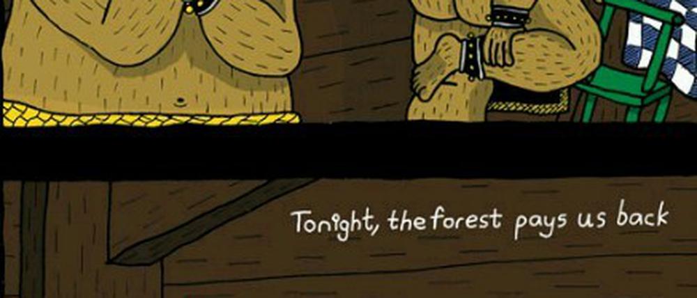 Naturburschen: Eine Seite aus dem Buch.