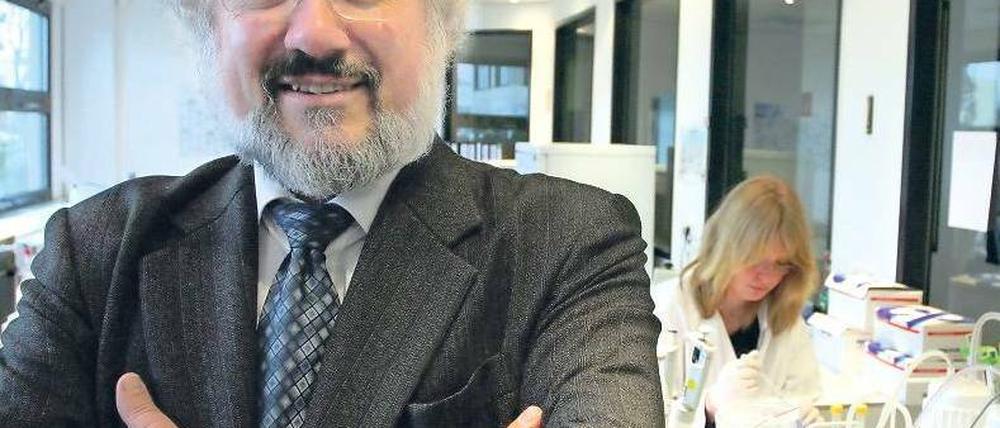 Zufrieden. Medipan-Chef Reinhold Hartwig ist für den Innovationspreis Berlin-Brandenburg nominiert.