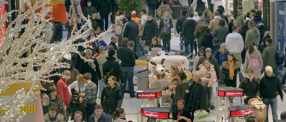 Berliner Geschäftsleute setzen auf ein erfolgreiches Weihnachtsgeschäft.