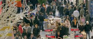 Berliner Geschäftsleute setzen auf ein erfolgreiches Weihnachtsgeschäft.