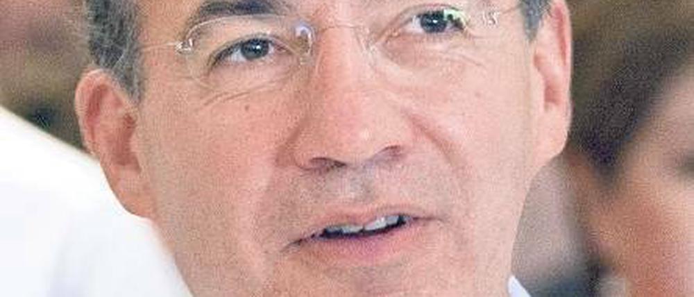 Mexikos Präsident Felipe Calderon warnt für den Fall des Scheiterns der Konferenz vor einer "Tragödie".