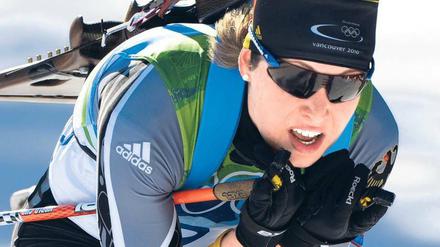 Angriff mit Verspätung. Magdalena Neuner fehlt zum Weltcup-Auftakt. Foto: ddp