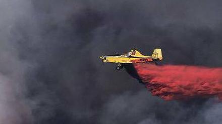 Einsatz im Karmel-Gebirge. Foto: AFP