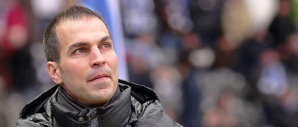 Ein Trainer, der sich nicht aus der Ruhe bringen lässt. 