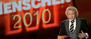 Aufzeichnung der ZDF-Sendung "Menschen 2010" mit Thomas Gottschalk.