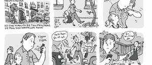 Profilneurotiker. Eine Szene aus der Reihe.