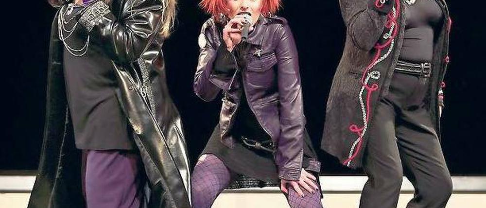 Rocktherapie. Franziska Troegner, Claudia Renner und Ulla Meinecke. Foto: Drama