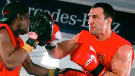 Im Training verletzt: Wladimir Klitschko.