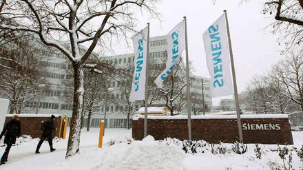 Bei Siemens wird noch vor Jahresfrist kräftig umgebaut.