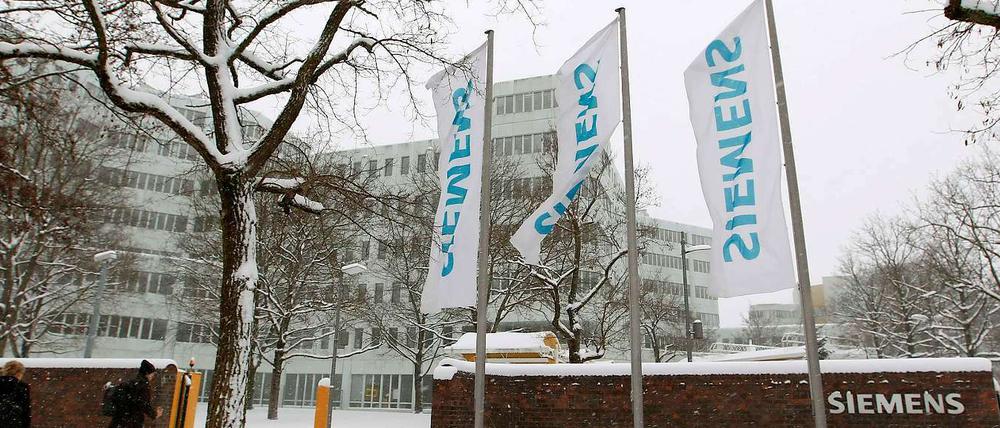 Bei Siemens wird noch vor Jahresfrist kräftig umgebaut.