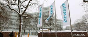 Bei Siemens wird noch vor Jahresfrist kräftig umgebaut.
