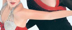 Glitzernde Fassade. Hier gibt Sascha Rabe (mit Tanja Kolbe) den anmutigen Eistänzer. In Wirklichkeit litt er unter dem Gefühl, sexuell belästigt worden zu sein. 