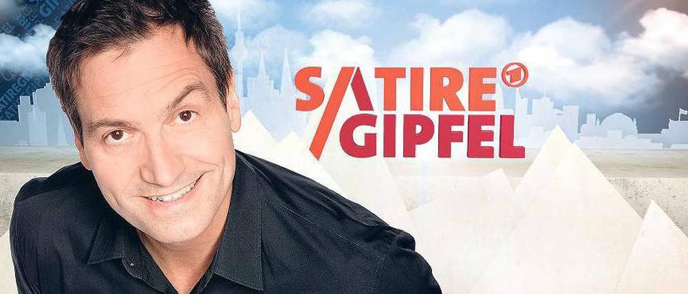 Kunst war Dieter Nuhr zu humorlos, deshalb wurde der studierte Kunstpädagoge Kabarettist. Einseitige Abhängigkeiten will er vermeiden und ist deshalb gleich bei mehreren Sendern zu sehen. Beim „Satire Gipfel“ folgt er auf Mathias Richling. Foto: ARD