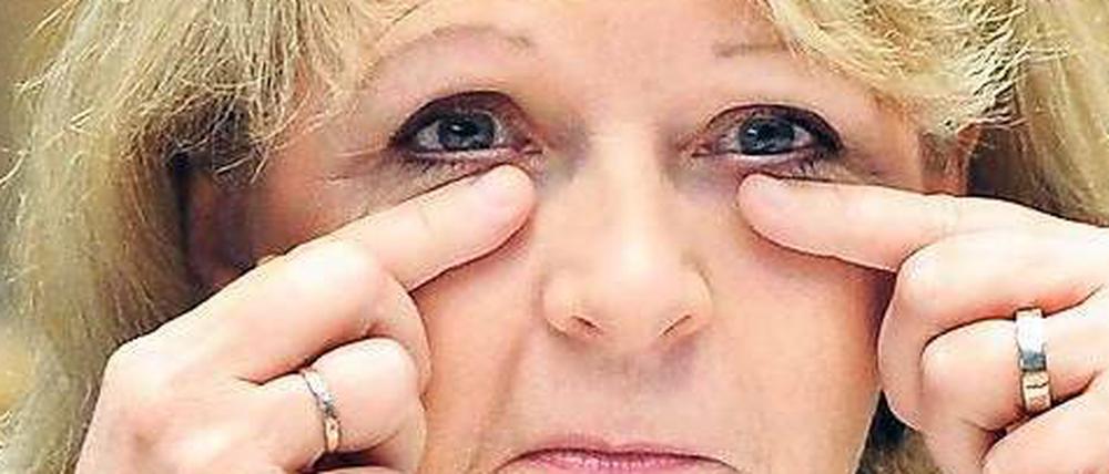 Kein Kind von Traurigkeit. NRW-Ministerpräsidentin Hannelore Kraft hat die Gerichtsentscheidung schon verdaut.