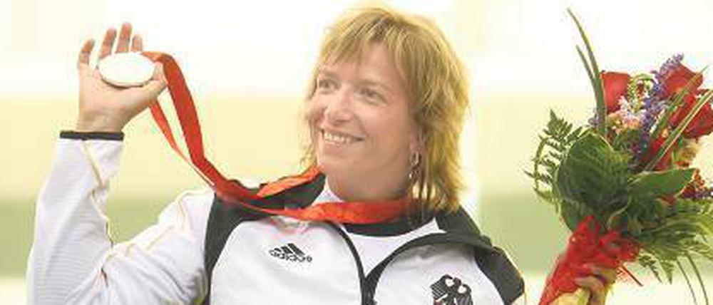 Luftgewehr-Schützin Manuela Schmermund