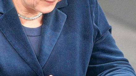 Angela Merkels iPad.