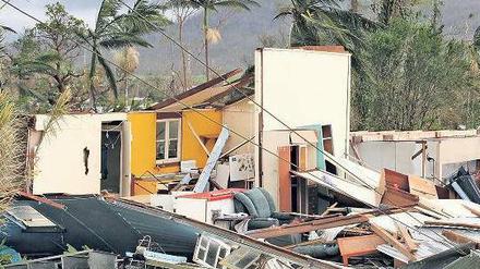 Dies war mal ein Haus: Im südaustralischen Tully wütete der Sturm mit am schlimmsten.