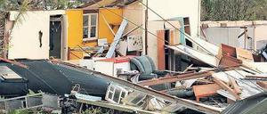 Dies war mal ein Haus: Im südaustralischen Tully wütete der Sturm mit am schlimmsten.