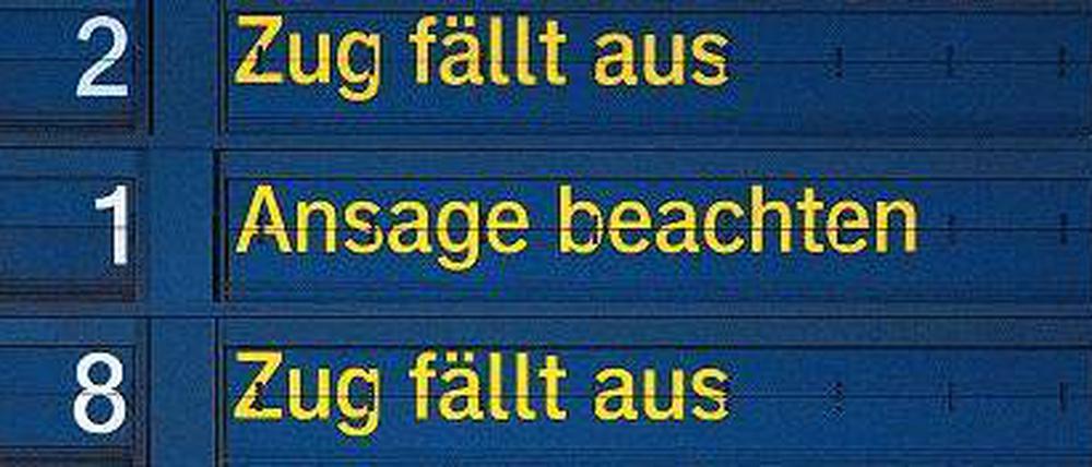 Nichts geht mehr. Vielleicht. Wie der Streik genau ausfällt, ist noch offen.