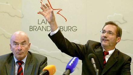 Brandenburgs ehemaliger Innenminister Jörg Schönbohm.