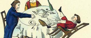 Keine Suppe für den Zappelphilipp. Manche Nahrungsmittel verstärken offenbar Konzentrationsstörungen bei Kindern. Foto: akg