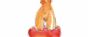 Explizit: Ein Umschlagsentwurf für den Band "Fantasien".