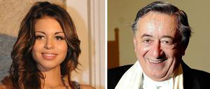 "Ruby" und Richard Lugner.