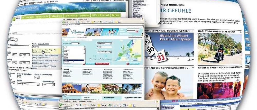 Im Netz geht’s rund – auch bei Reisebuchungen. Doch oft hakt es auch. Dann wünscht sich der Kunde Kontakt zu realen Beratern. Foto: gms