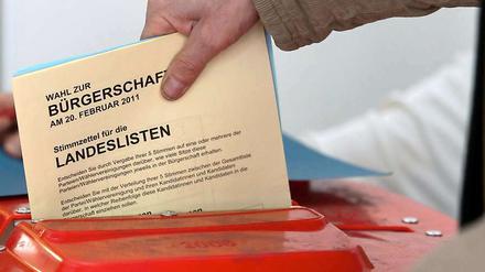 Die Hamburger haben die Wahl.
