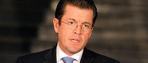 Verteidigungsminister Karl-Theodor zu Guttenberg.