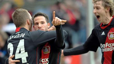 Weiter oben dabei: Bayer Leverkusen.