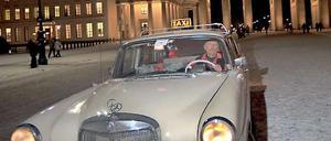 In einem Taxi durch Berlin - ein neuer Taxameter soll in den kommenden Jahren Manipulationen verhindern.