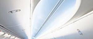 Blau ist die neue Grundfarbe in der Kabine bei Air Berlin.