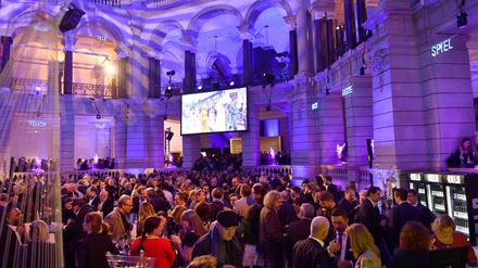 Es war einmal eine Partynale... Zum Beispiel hier bei der ARD Blue Hour im Kommunikationsmuseum 2018.