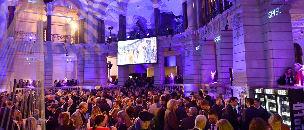 Es war einmal eine Partynale... Zum Beispiel hier bei der ARD Blue Hour im Kommunikationsmuseum 2018.