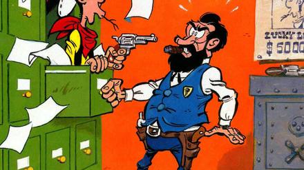 Modernisierte Klassiker: Vor wenigen Tagen erschien "Lucky Luke gegen Pinkerton", gezeichnet von Achdé.