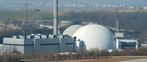 Das Kraftwerk Neckarwestheim I wird stillgelegt.